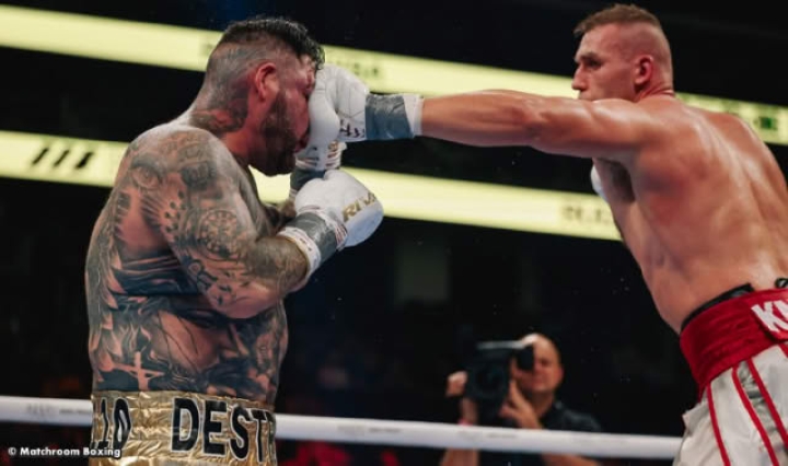 Damian Knyba envoie Andy Ruiz au tapis et remporte le combat par décision unanime