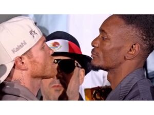 Canelo Alvarez vs. Christian Mbilli : La tension monte à la Conférence de presse